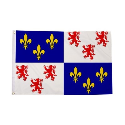 Flagtex Picardie Flagge Picardie Flagge mit Ösen