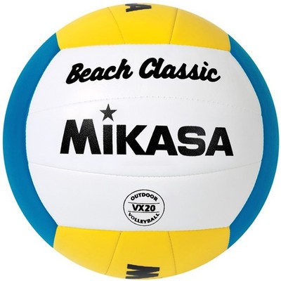 Mikasa VX20 Weiß-Blau-Volleyball Gelb