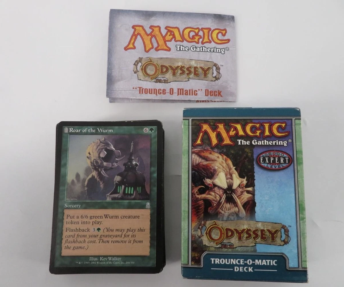 Magic: The Gathering Odyssey Sealed Collectible Card Game Decks