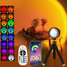 Sunset Projector Lamp, 16 Colors Changing with Remote & App Control, Night Light