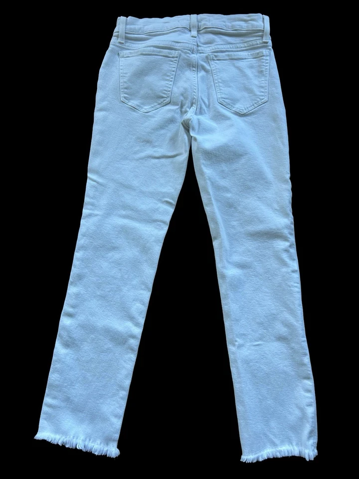 Joe’s Jeans THE LARA MID RISE CIGARETTE ANKLE MATERNITY Raw Hem Size 26 - Image 3 of 4