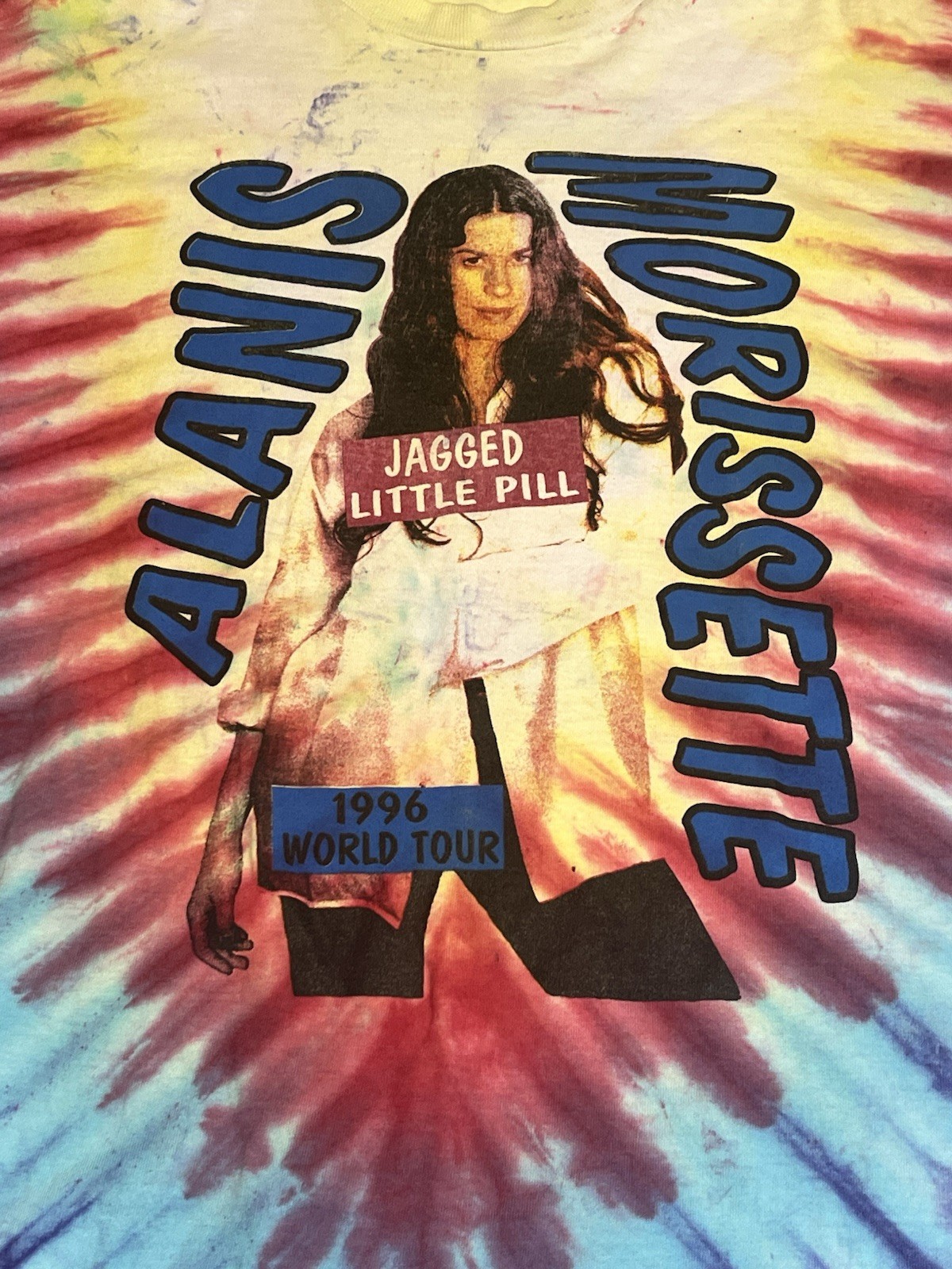 T-Shirt Officiel Alanis Morissette Jagged Little Pill - Rock Off Licensed, Confortable Et Stylé