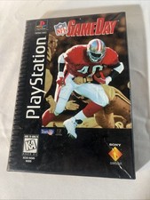 NFL GameDay and GameDay 97 Long Box Editions (PlayStation PS1)—with manuals
