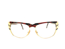 Eyeglass Frame For Women Made In Italy Plastic 80s VIA CONDOTTI