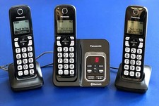 Panasonic Phone KX-TGD560 Bluetooth 3 Handsets - Answering Machine - Docks