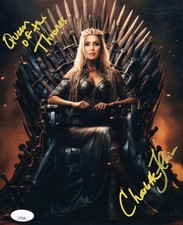 Charlotte Flair (8x10 metallic) FULL SIGNATURE jsa photo signed inscribed autogr