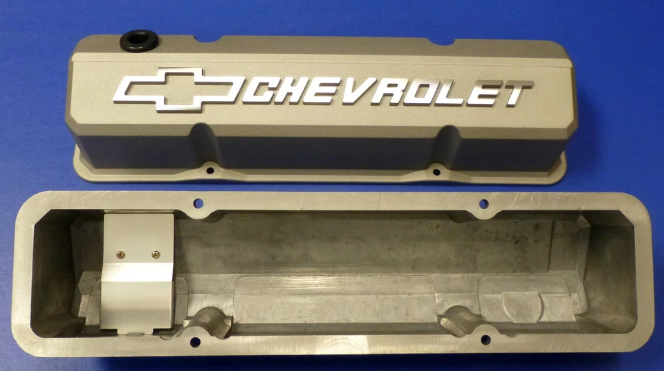 Proform 141-925 Chevy SB Performance Slant Edge Cast Aluminum Valve Covers - Image 3 of 4