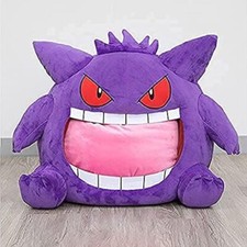 Pokemon Gengar Plush Doll Long Tongue Pillow Premium Bandai 55cm