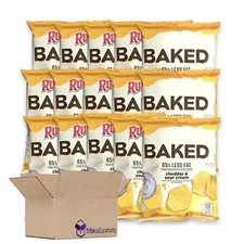 Cheddar & Sour Cream Baked Potato Chips Value Pack   .8 Ounce Bag | Pack of 15