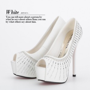 door Benedetta Size6 Hoge 3301 hak Pumps teen Artmarry open White Ems 37 wUEv4Sfq
