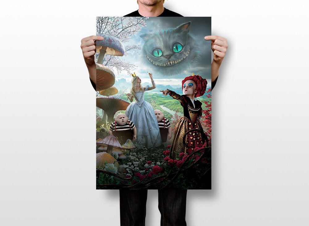 Alice In Wonderland Movie Fantasy Print Wall Art Home Decor