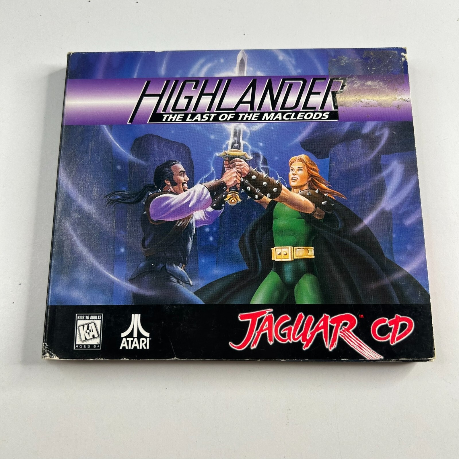 Highlander: The Last of the MacLeods (Atari Jaguar CD, 1995 NTSC-U/C) CIB VGC