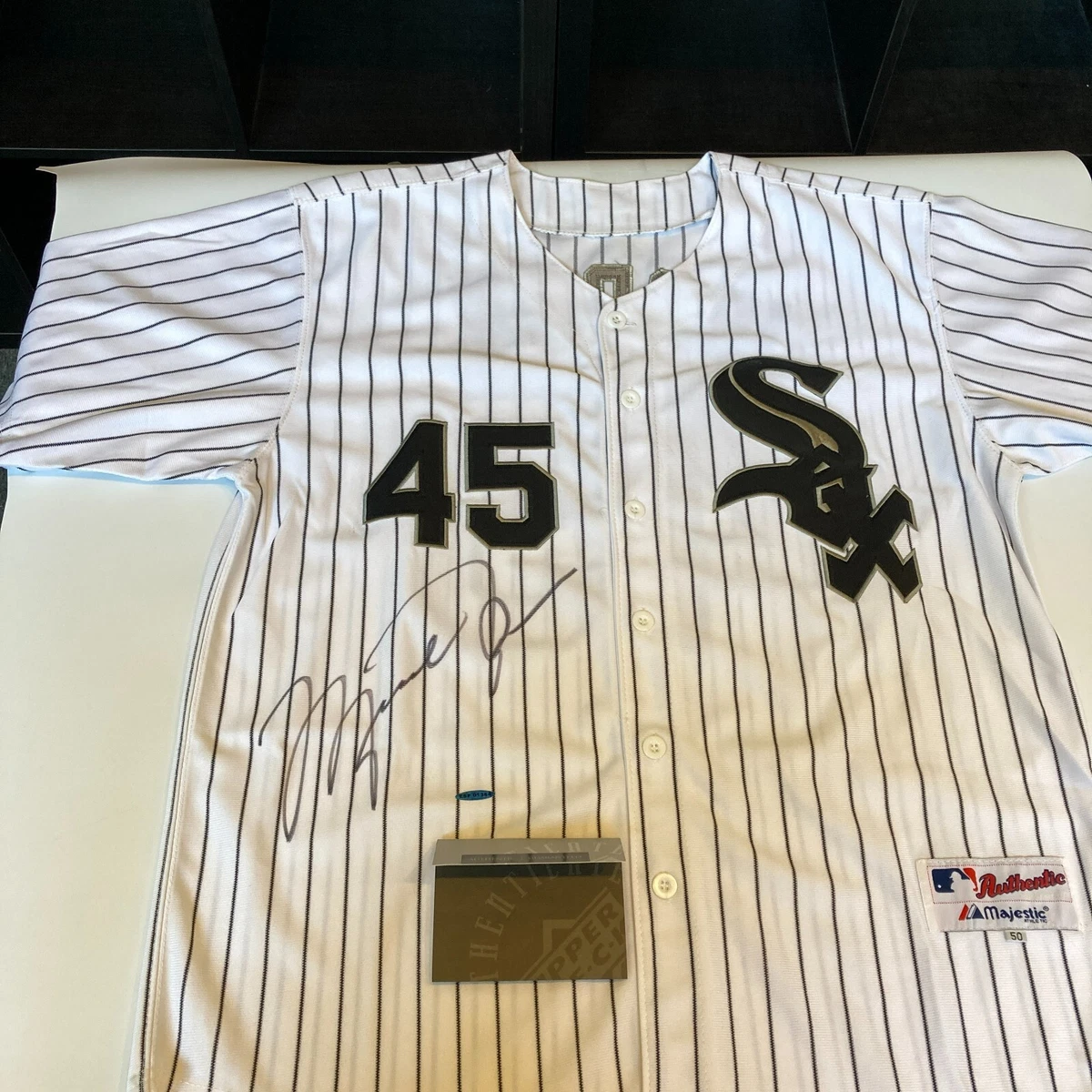 authentic michael jordan white sox jersey