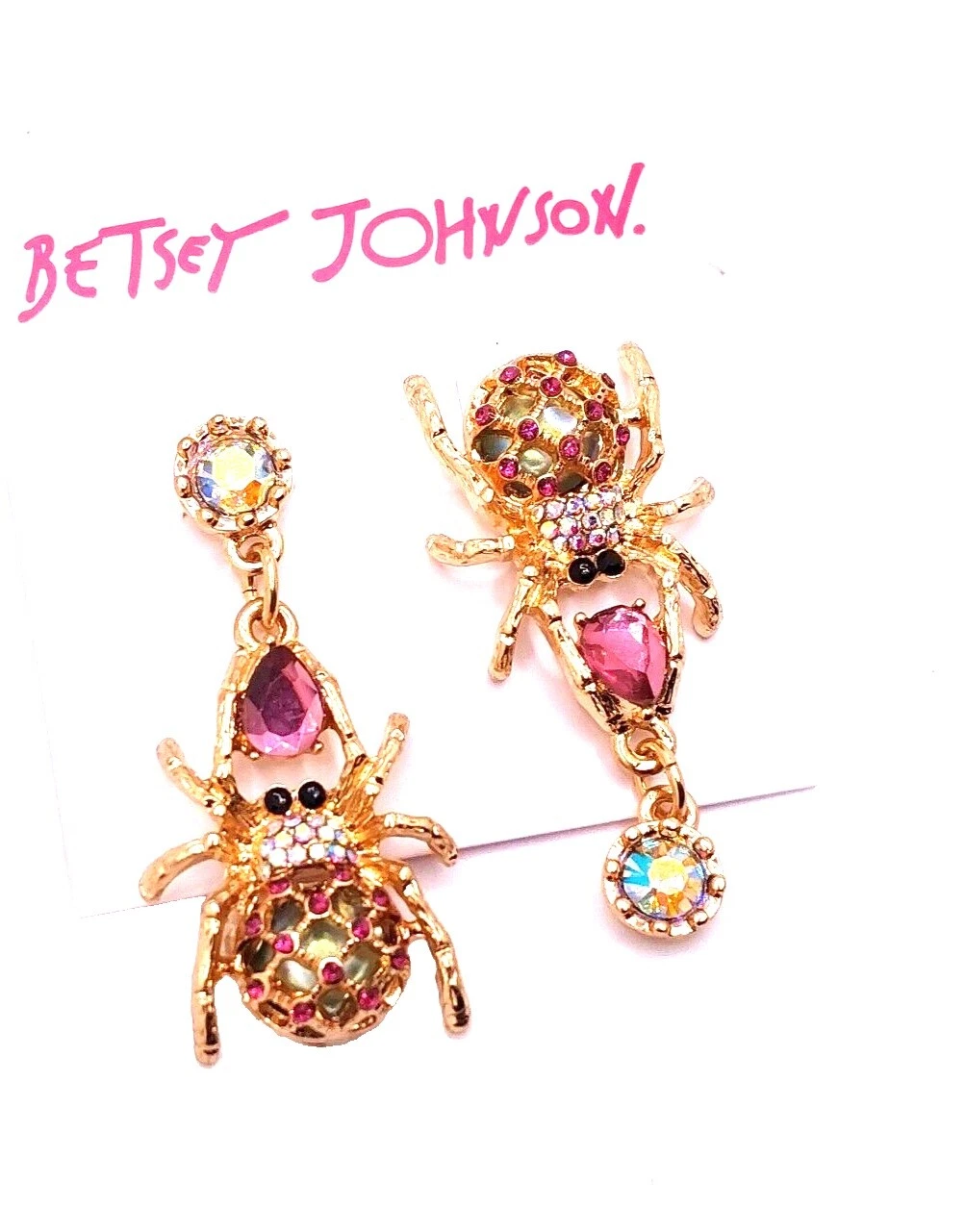 Flores y Plantas Betsey Johnson Pendientes de Moda