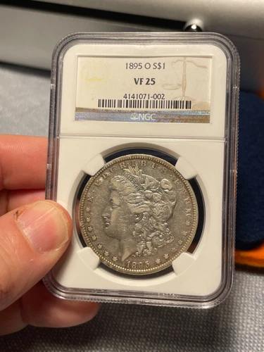 (#101652) Morgan Dollar:  1895 O  NGC VF 25   Key Date!!!  (see video)