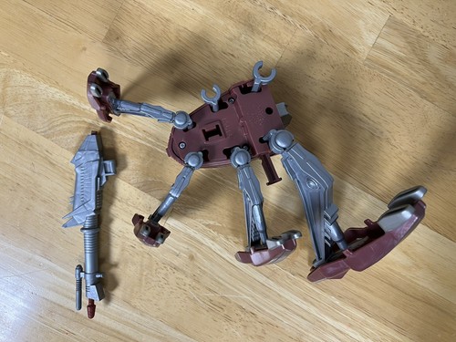 Star Wars "Crab Droid" 2005 con lanzador de misiles incompleto Crab Revenge Sith - Imagen 6 de 13