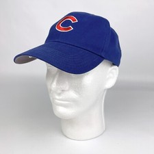 Blue Chicago Cubs Embroidered Logo Strap Back Baseball Hat Cap Fan Favorite