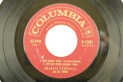 Frankie Yankovic - Polka World E.P. 45 RPM - Helena Polka + Z2