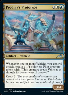 *MINT* Prodigy's Prototype - Kamigawa: Neon Dynasty Commander (BU) - MTG