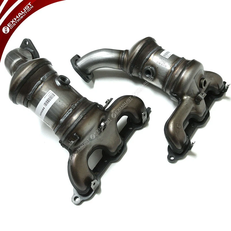 PAR DE 2 PEÇAS VOLKSWAGEN ROUTAN 4.0L 2009-2010 Coletor Conversor Catalítico - Imagem 2 de 4