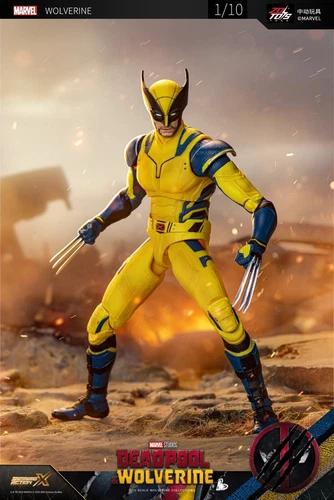 zd toys DEADPOOL & WOLVERINE 1/10 scale action figure set of 2 mcu MARVEL NEU - Bild 14 von 23