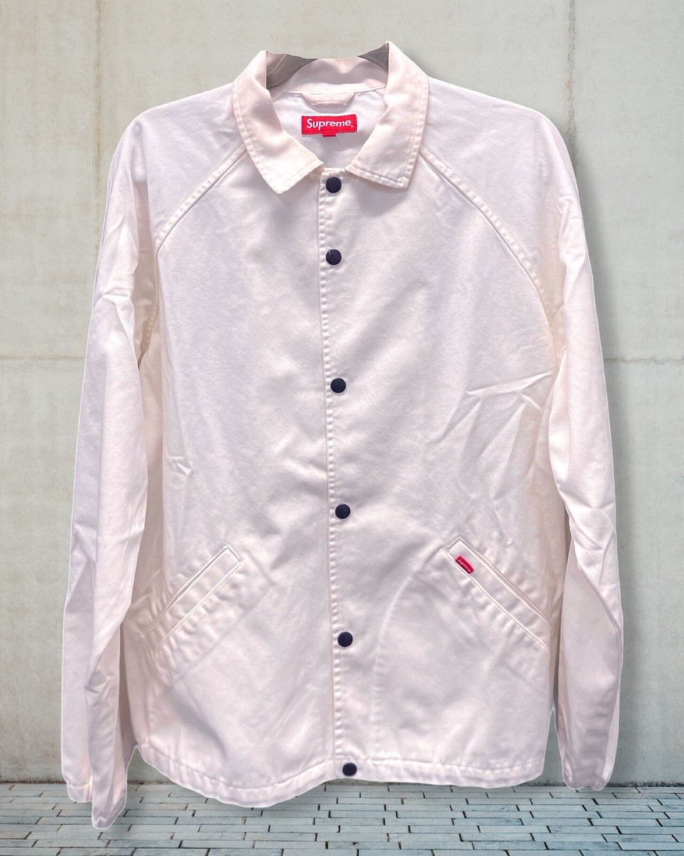 Supreme x Anti Hero Coach Jacket in White Size Medium | eBay
