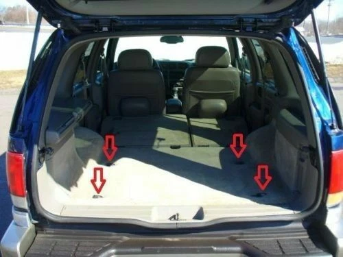 Rear Trunk Floor Style Organizer Mesh Web Cargo Net for GMC JIMMY 1995-2005 New — 第 3/4 张图片