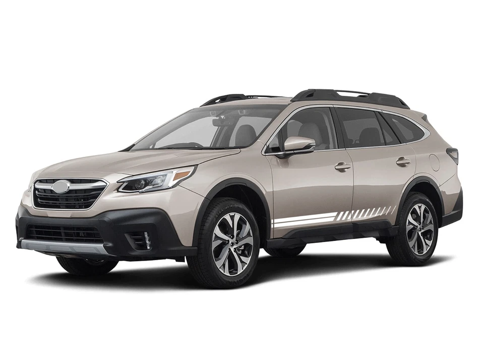 Lower double stripes graphics stickers decal compatible with Subaru Outback - Image 3 of 3