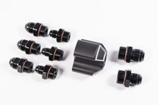 RADIUM Engineering 20-0237 DISTRIBUTION BLOCK 3 INTO 1 w/FITTINGS