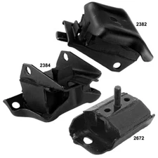 Engine Motor Mounts & Transmission Mount 3PCS for Buick Skylark 79-78 V6-3.8L