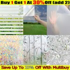 2M-5M Roll Frosted Window Film PVC Self adhesive Privacy Glass Door Window Film·