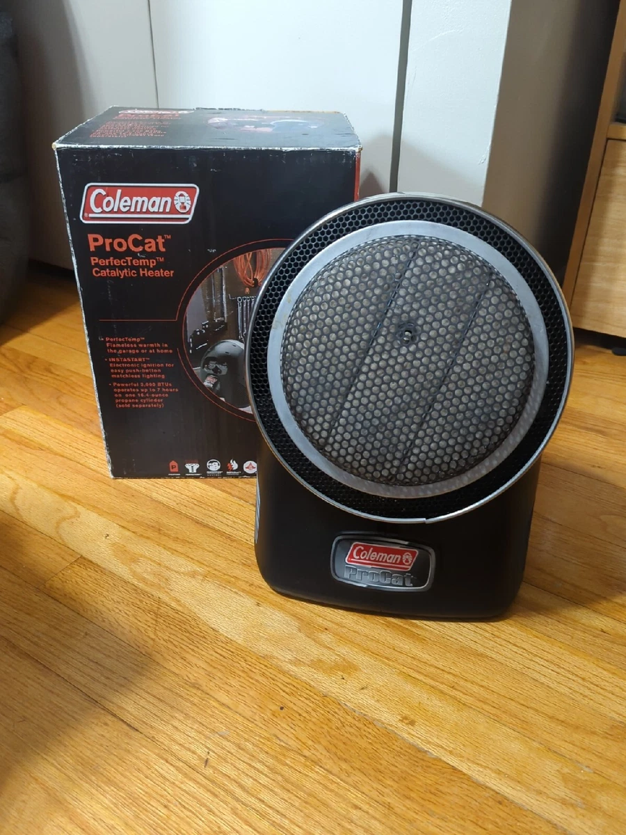 COLEMAN ProCat 3000 BTU Propane Catalytic Heater Model #5053 | eBay