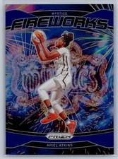 2024 Panini WNBA Prizm Ariel Atkins Fireworks Blue /49