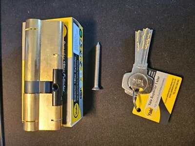 Yale Superior 1* Euro Cylinder (3555BKDHS-YL1B)