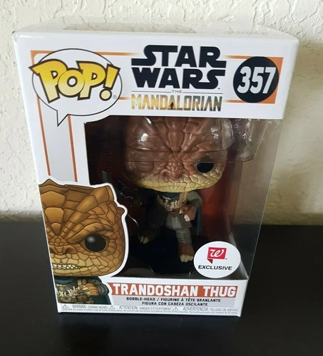 Funko Pop #357 TRANDOSHAN THUG Star Wars Mandalorian Walgreens Exclusive NIB