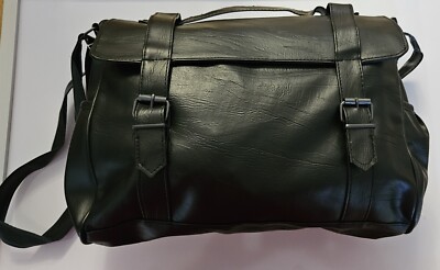 Kunstleder Umhängetasche/Kuriertasche/Laptoptasche