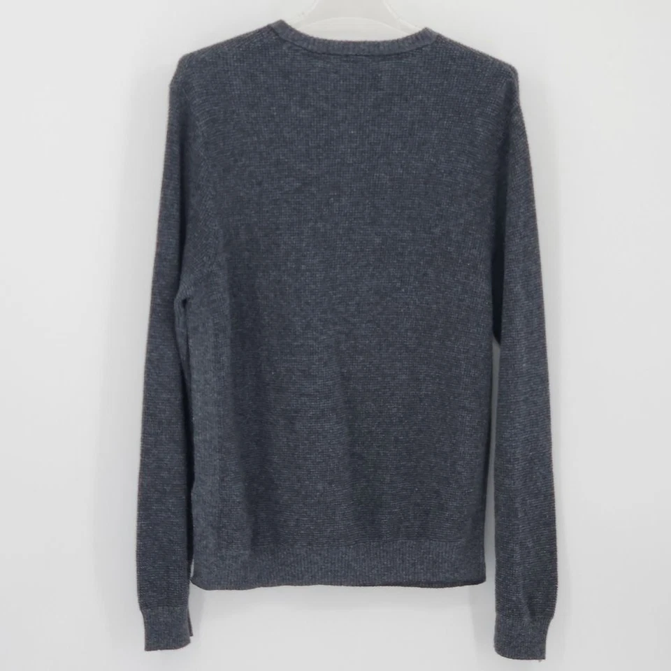 Lucky Brand Colorado Cross Stitch Henley Sweater Mens Size Medium Thermal Winter - Image 3 of 4