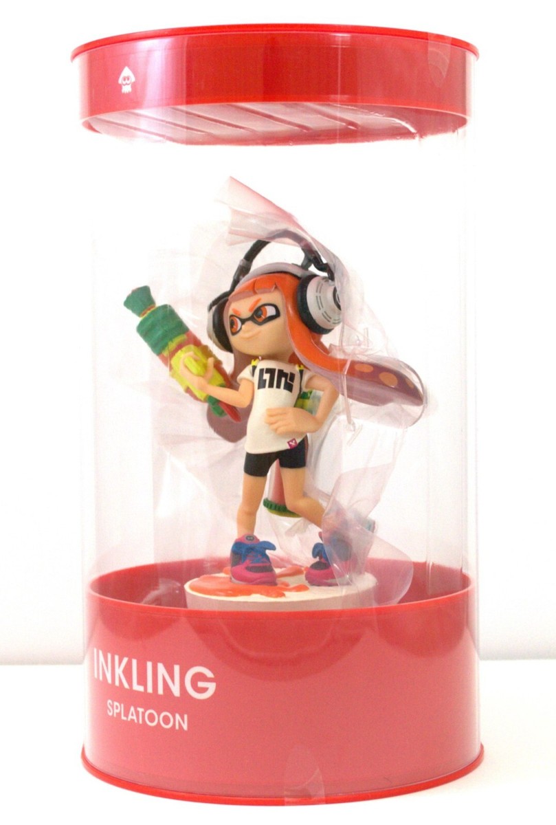 Splatoon Inkling Statue Figure Nintendo Store Japan Exclusive with
