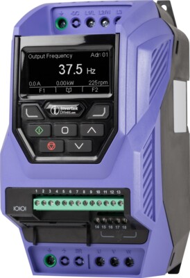 ODP-2-24050-3HF42-MN Invertek VFD 5HP 9.5A 380V-480V 3Ph/3Ph VFDexchange