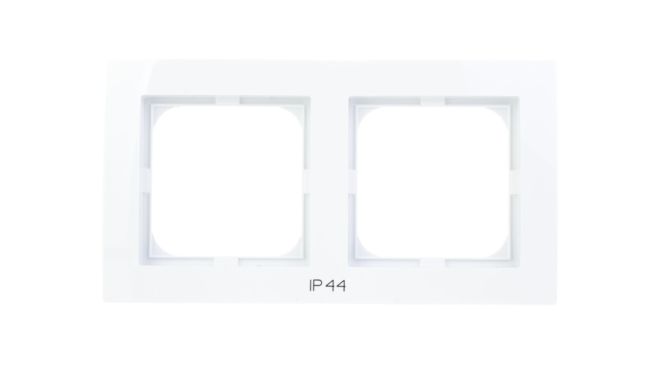 AS Double frame for switches IP44 white RH-2G / 00 /T2UK
