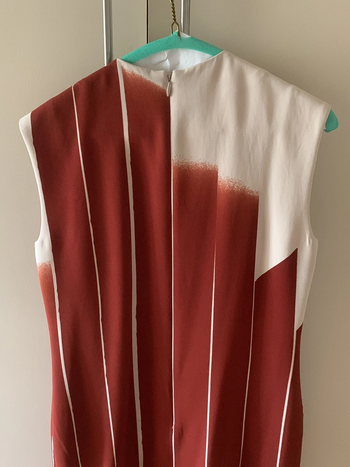 Abito da donna rosso a righe Bottega Veneta taglia 38 US 2 4