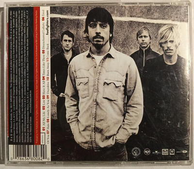 FOO FIGHTERS - ONE BY ONE - 2002 MEXICAN CD ALBUM, ALTERNATIVE