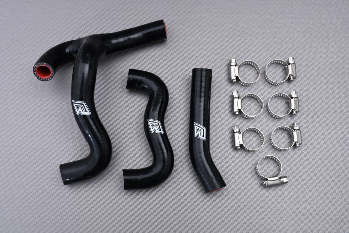 Durites de radiateur noir pour moto KTM 50 SX de 2021 à 2022