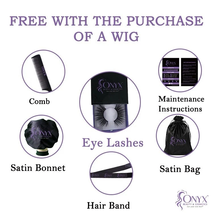 Pelucas brasileñas de cabello humano premium - multicolor - rectas Foto 3 de 4