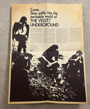 THE VELVET UNDERGROUND 18"x24" reproduction poster from sundazed MGM/Verve box