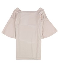 bar III Womens Bell Sleeve A-line Dress, balletpink, M