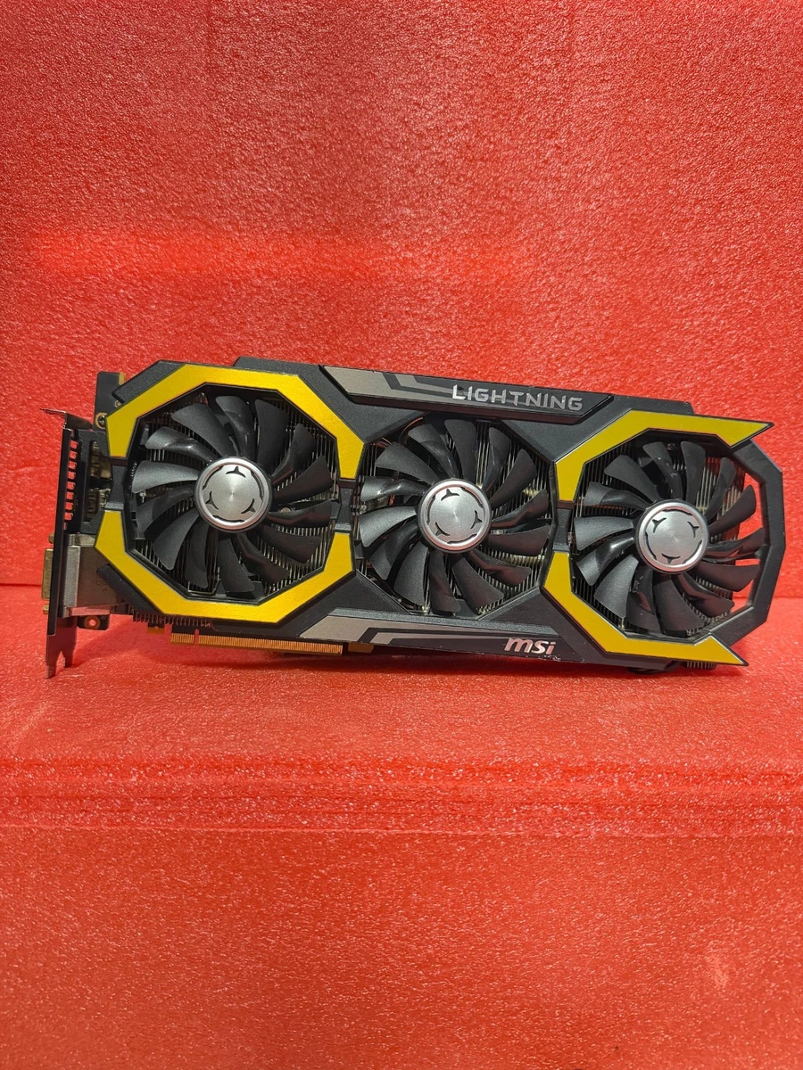 MSI NVIDIA GeForce GTX 980 Ti 6 GB Memory Computer Graphics Cards