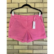 Vineyard Vines Herringbone 3.5" Inseam Everyday Short Tea Rose Pink Size 6 NWT