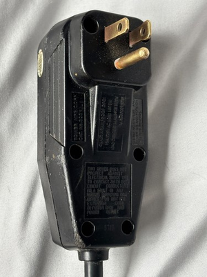 #ad GFCI Plug Pressure Washer Pool Pump Air Condition 15Amp 3 Prong Circuit Breaker $14.79