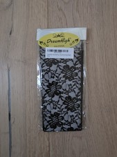 Women's Black Lace Gloves
